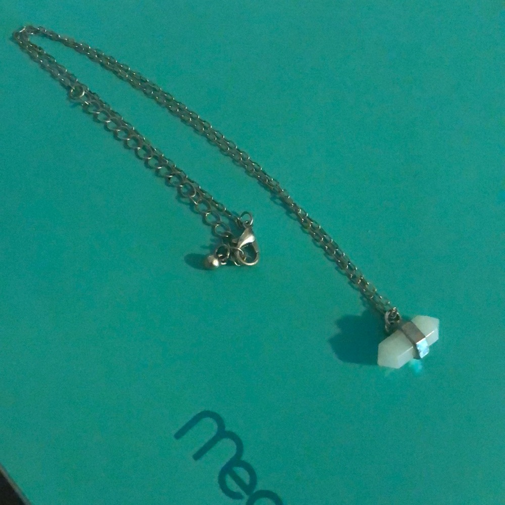 White Crystal Necklace